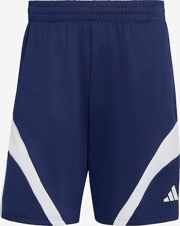 ADIDAS SPORTSWEARregular Sportske hlače 'TIRO 7' - plava boja: prednji dio