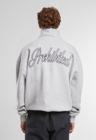 Prohibited Sweatshirt 'Clapham' in Grau