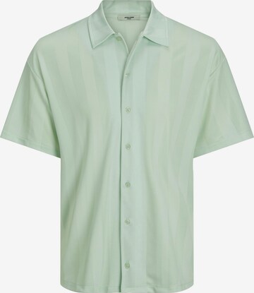 JACK & JONES Button Up Shirt 'Kaoma' in Green: front