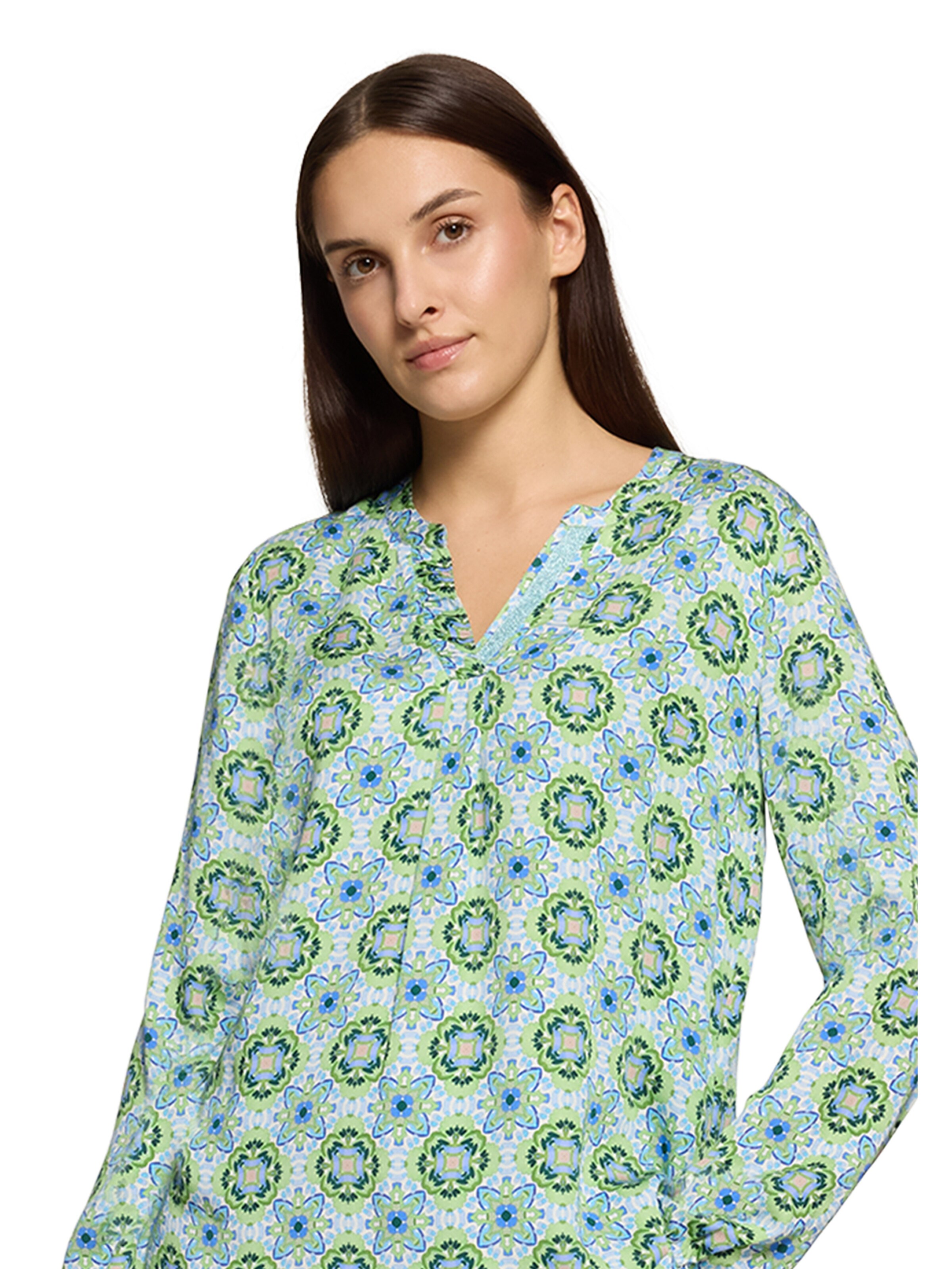 Cartoon Blouse in Green