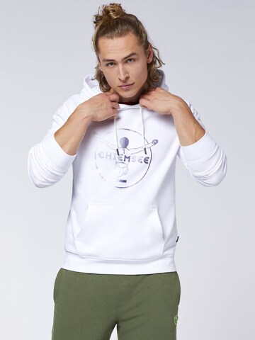 CHIEMSEE Regular Fit Sweatshirt in Weiß: predná strana