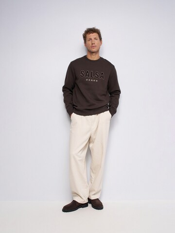 Salsa Jeans Sweatshirt in Braun