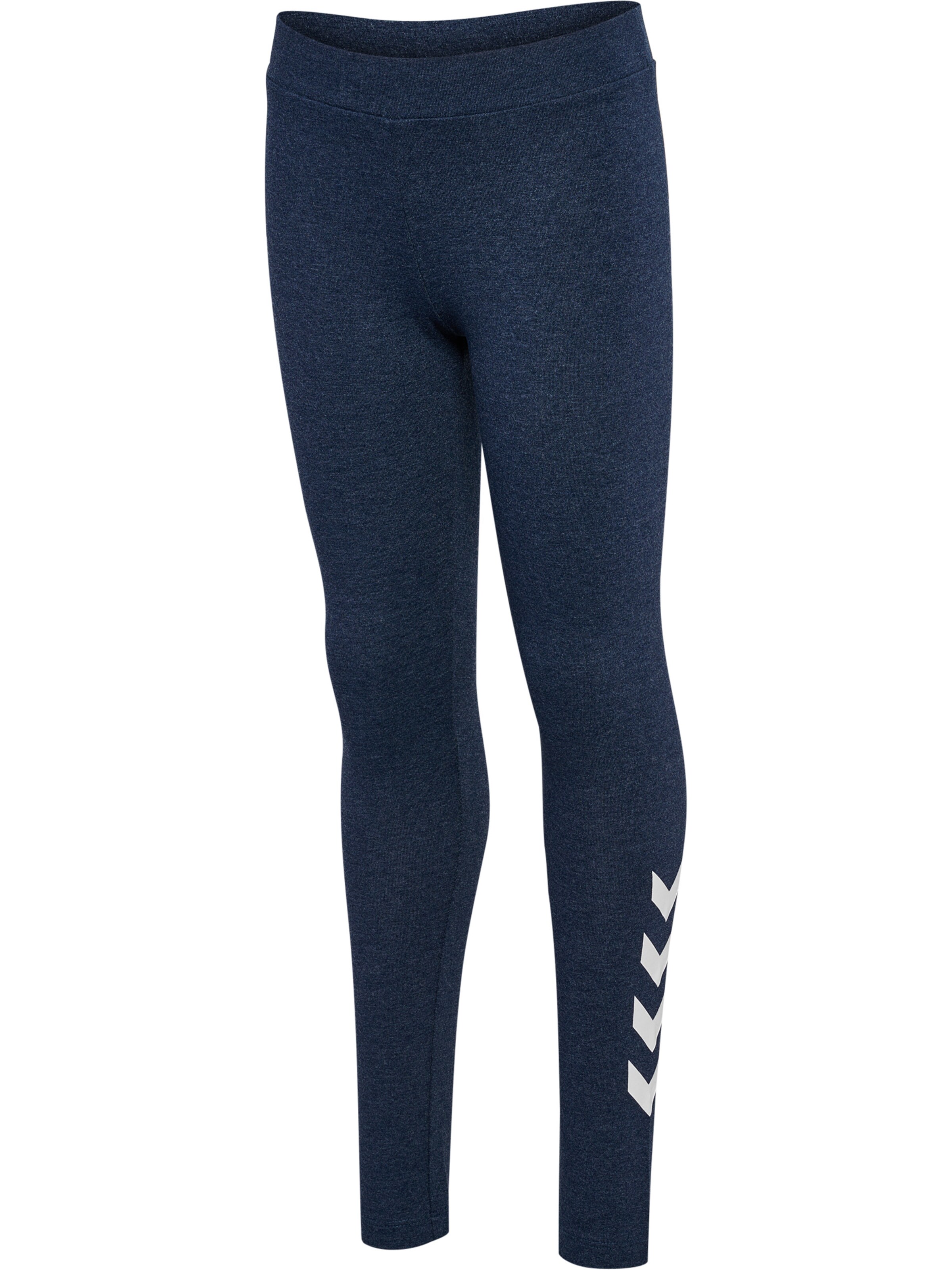 Hummel Skinny Sportbroek in Blauw