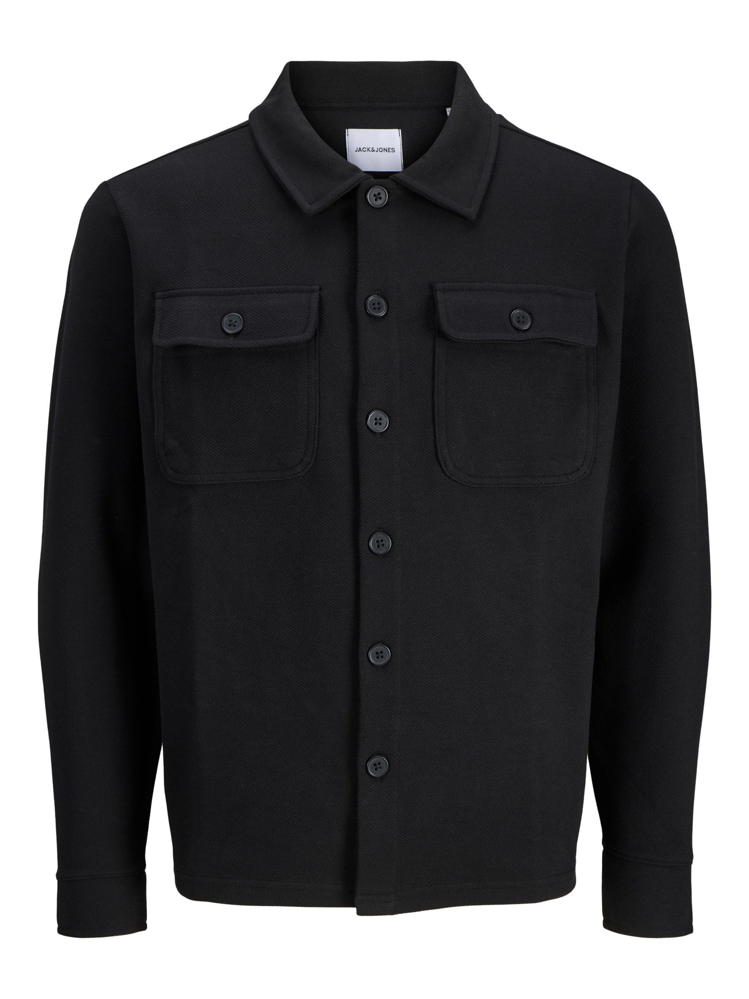 Camicia di JACK &amp; JONES in nero: frontale