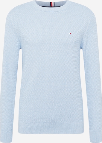 TOMMY HILFIGER Sweter w kolorze niebieski: przód