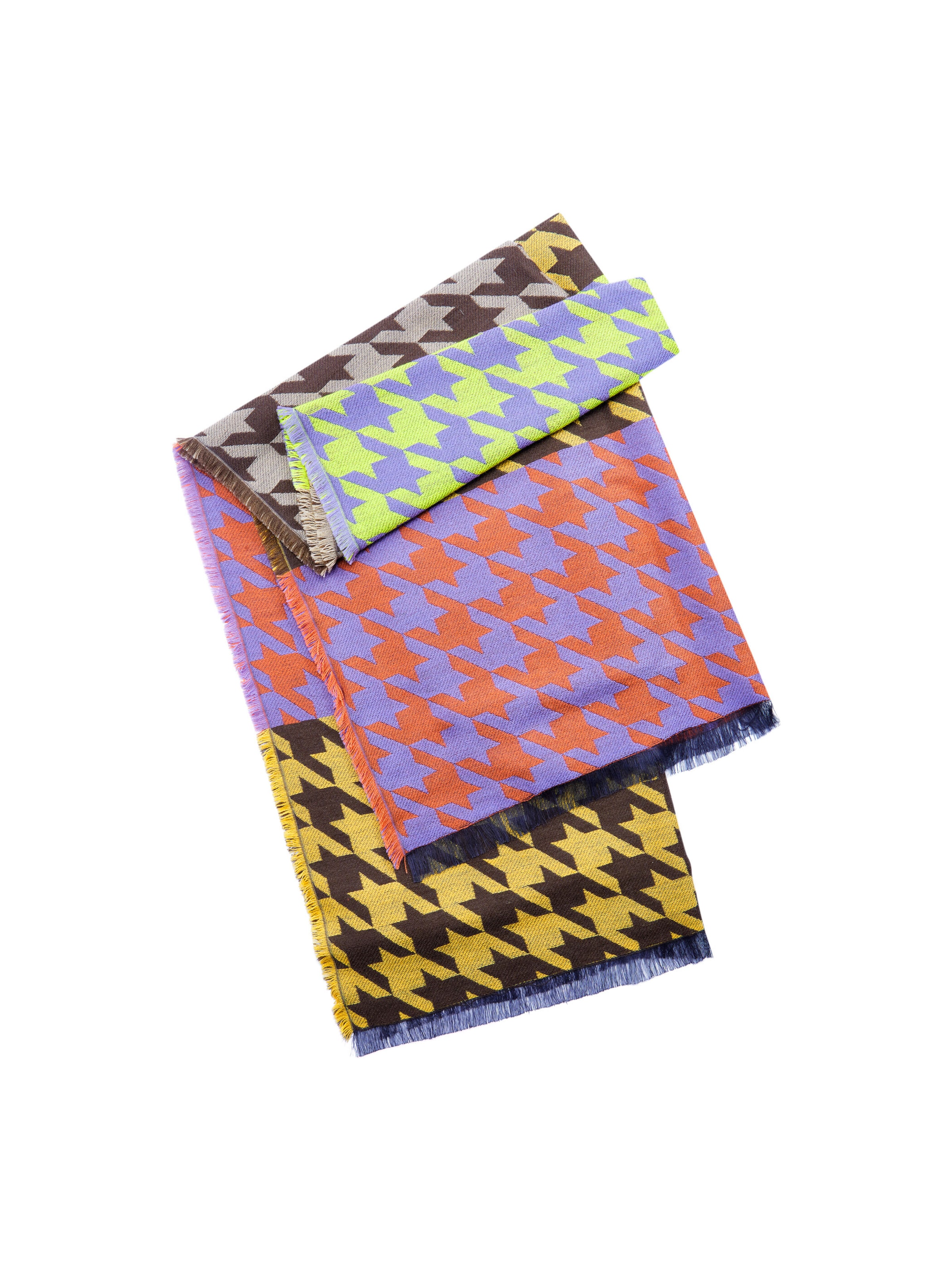 CODELLO Scarf in Yellow: front