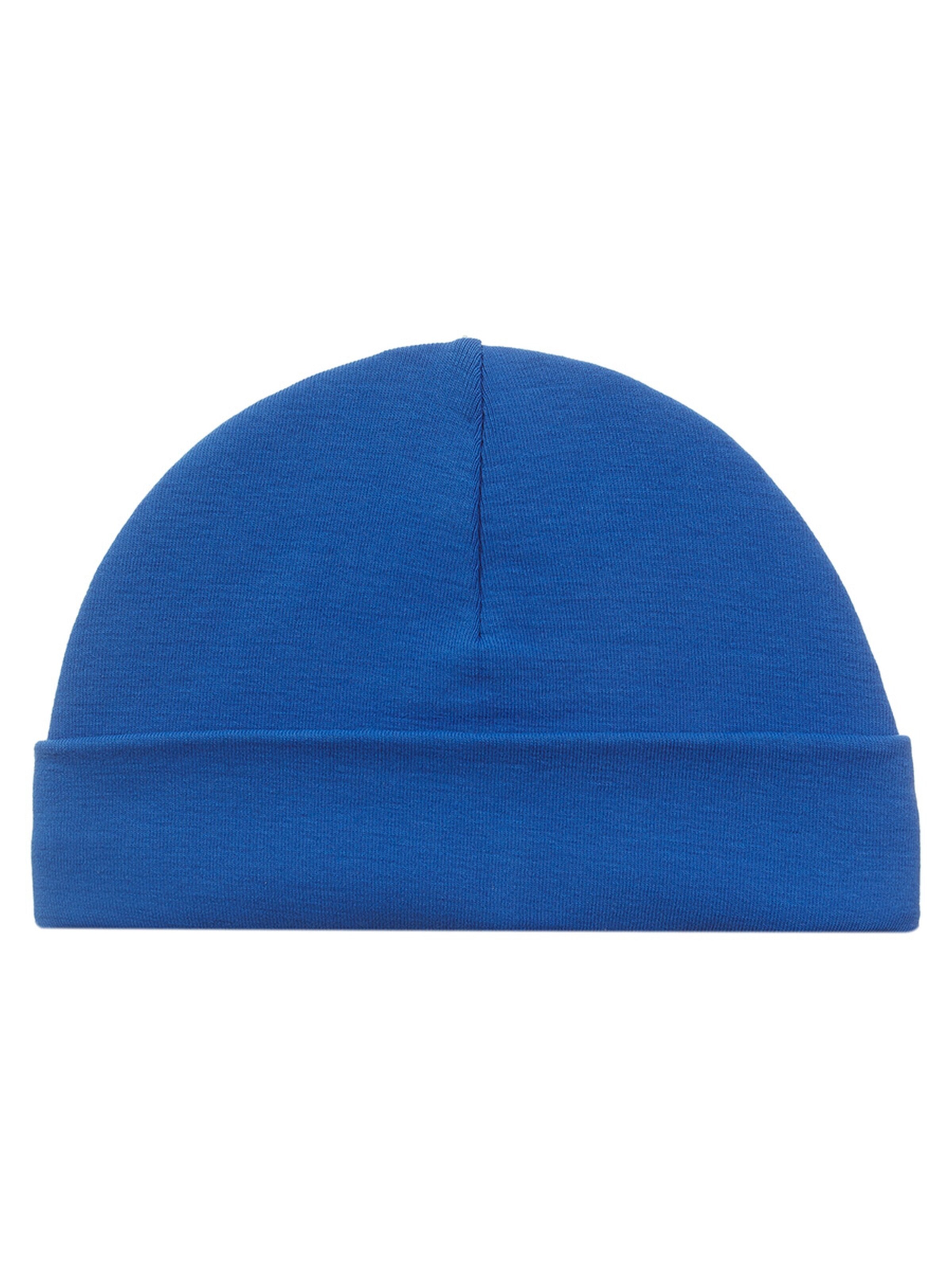 DÖLL Mütze 'Topfmütze Jersey'‌‌‌‌‌‌‌‌ in Blau: Vorderseite