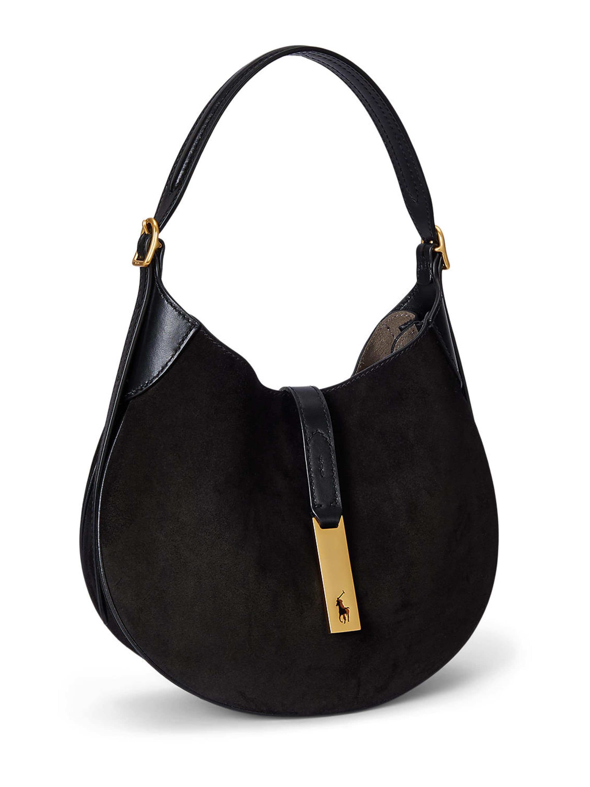 Polo Ralph Lauren Torba za čez ramo | črna barva