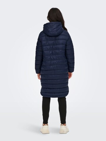 ONLY Winter Coat 'Melody' in Blue