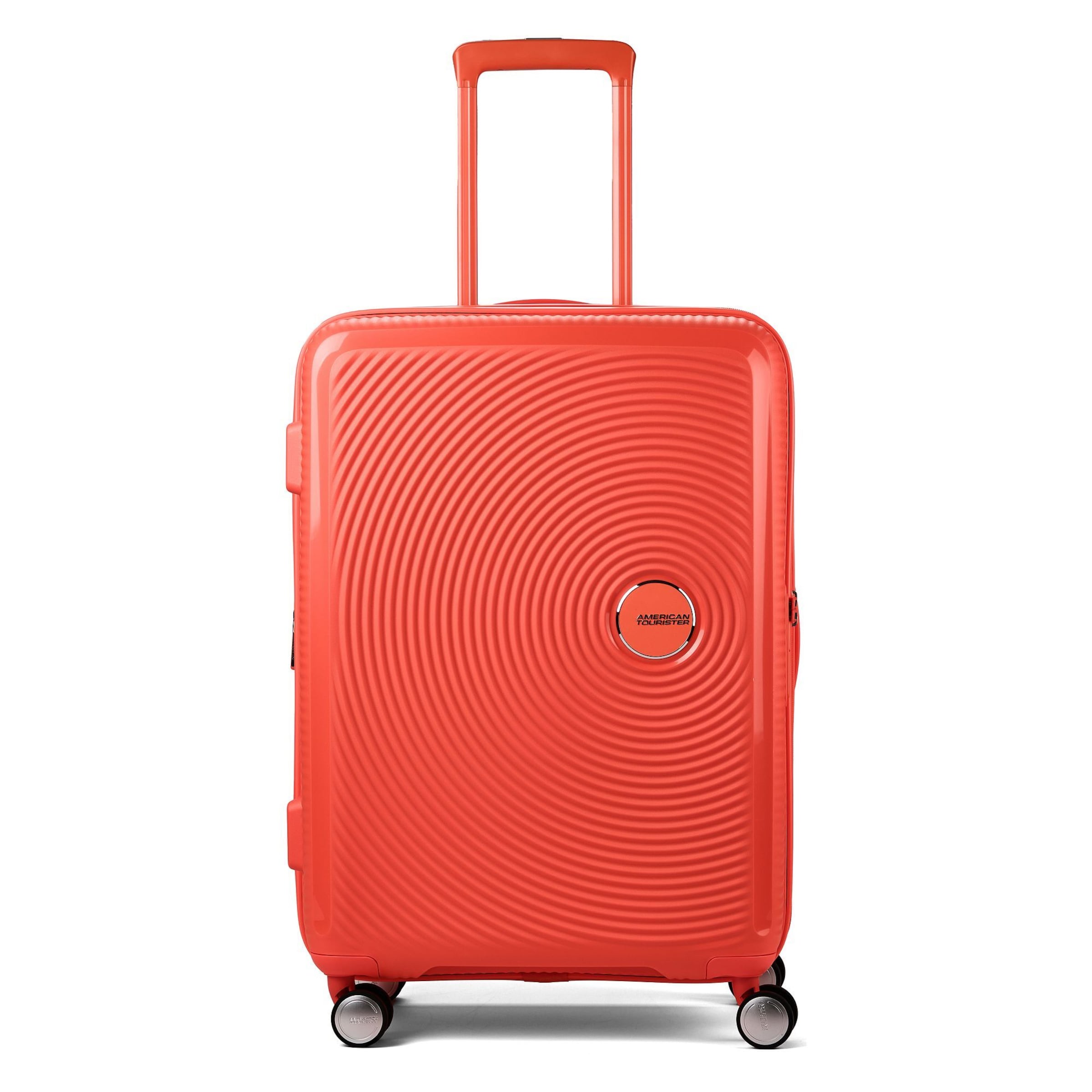 American Tourister Trolley 'Soundbox' in Orange: Vorderseite