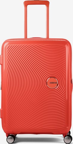 Valisette 'Soundbox' American Tourister en orange : devant