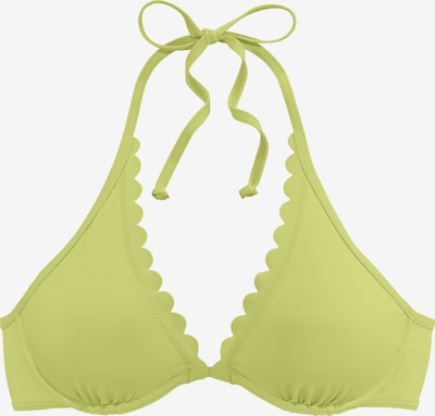 LASCANA Hauts de bikini 'Scallop' en citron, Vue avec produit