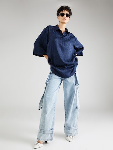 Soft Rebels Blouse 'Naya' in Blauw