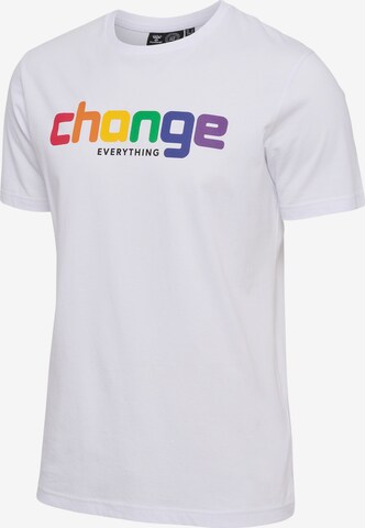 Hummel Shirt 'Change' in Wit