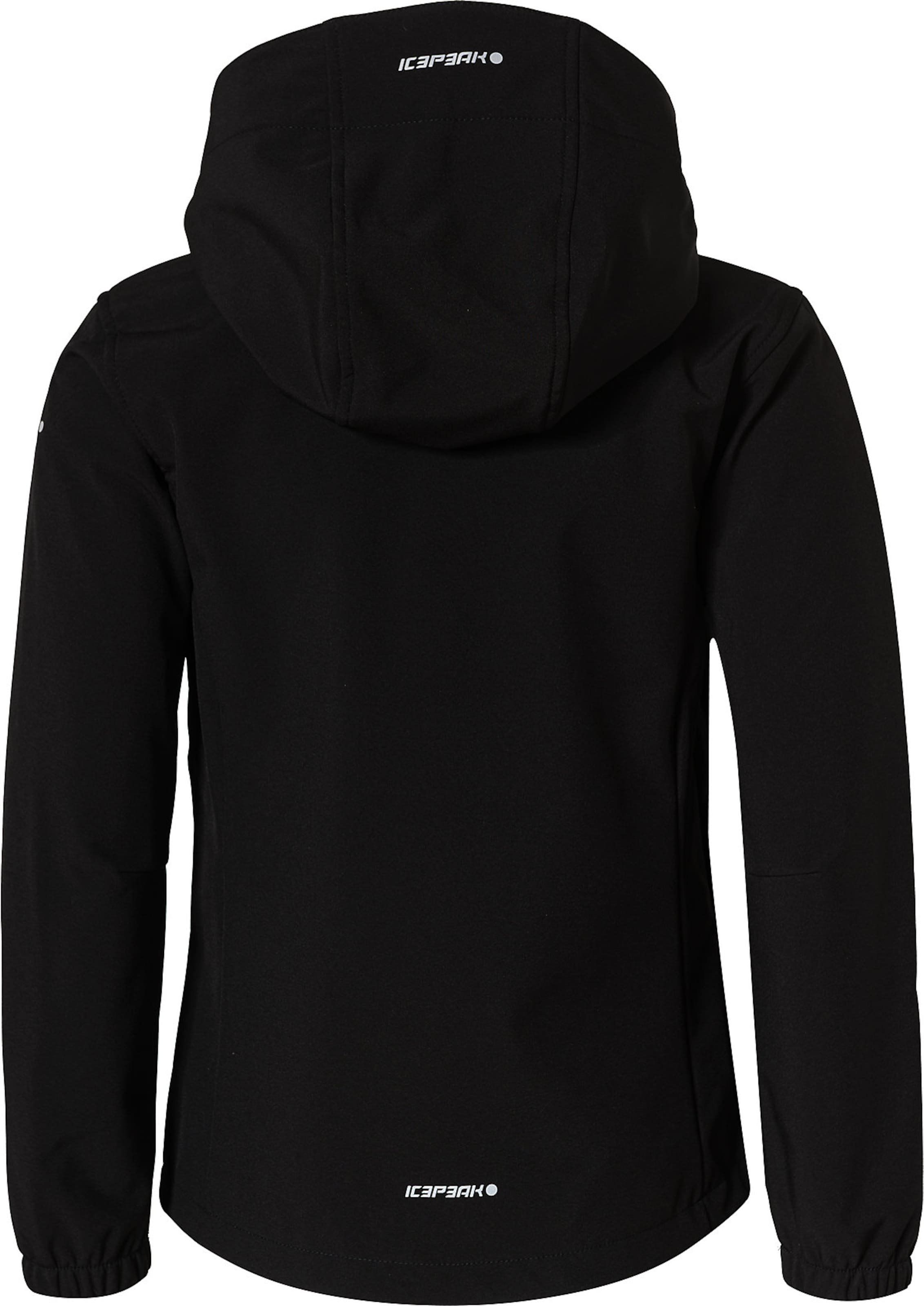 ICEPEAK Softshelljacke 'KOBRYN' in Schwarz