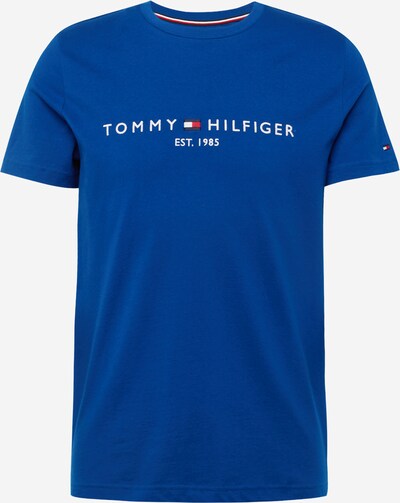 Tricou TOMMY HILFIGER pe albastru / roșu / alb, Vizualizare produs
