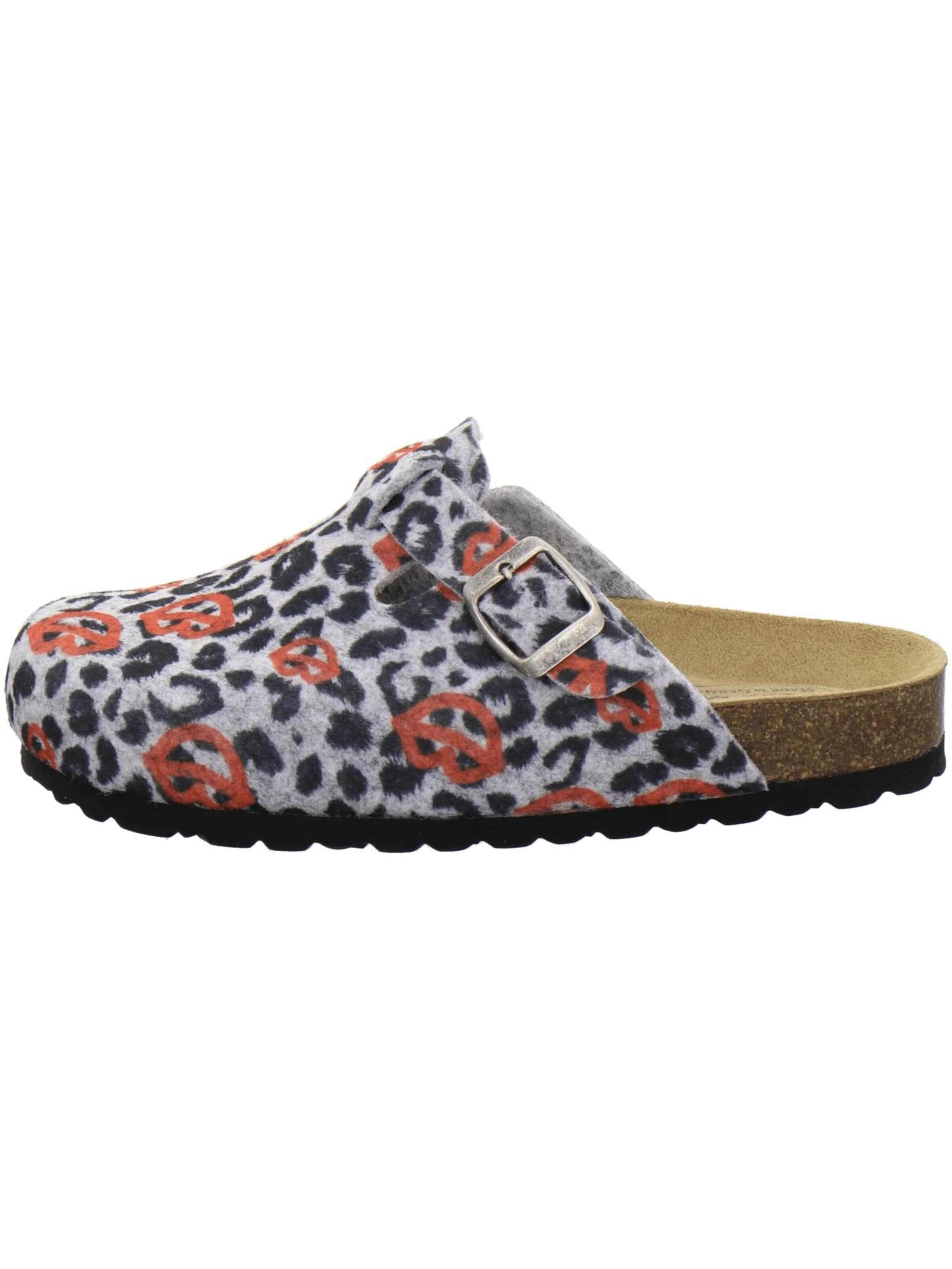 Pantoufle 'Hausschuhe Damen Filz kiss' AFS-Schuhe en rose