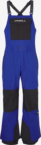 O'NEILL - Loosefit Calças outdoor 'Shred Bib' em azul: frente