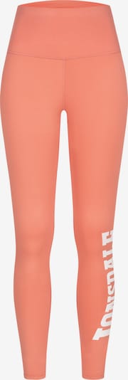 LONSDALE Legingi 'Semley' pieejams L, krāsa - koraļļu / balts, Preces skats