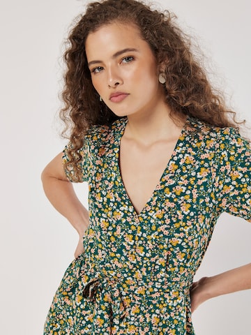 Apricot Jurk ' ' in Groen