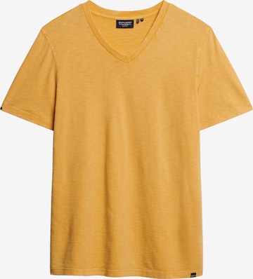 T-Shirt Superdry en jaune : devant