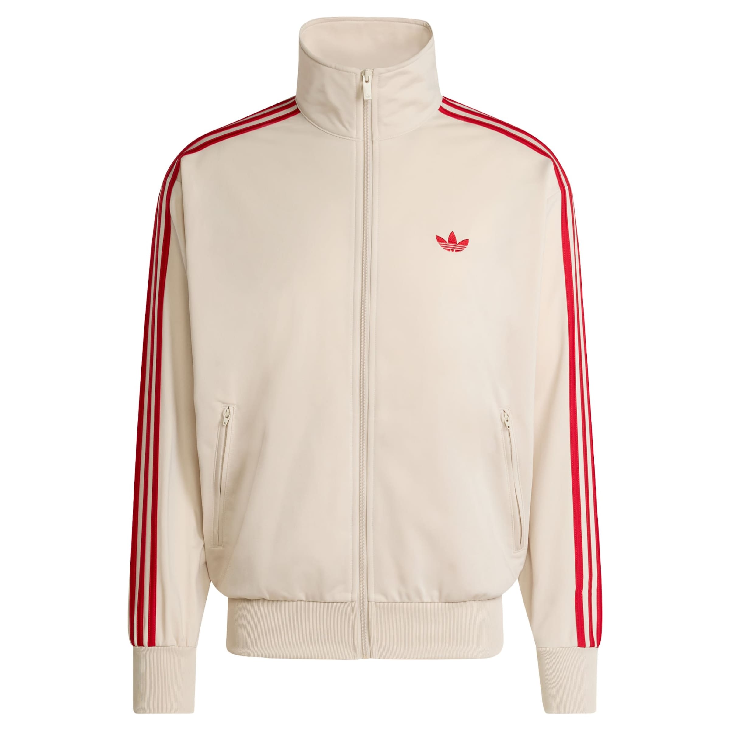 Veste de survêtement 'Firebird' ADIDAS ORIGINALS en beige : devant