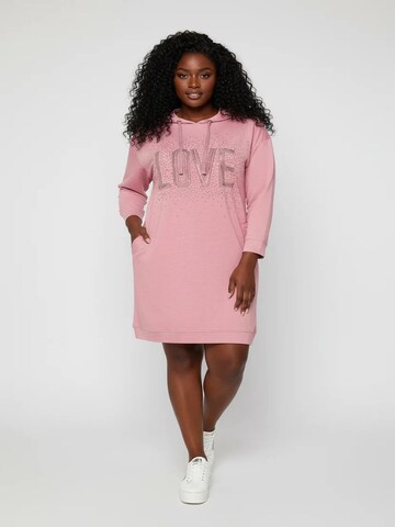 Robe Shape Of You en rose : devant