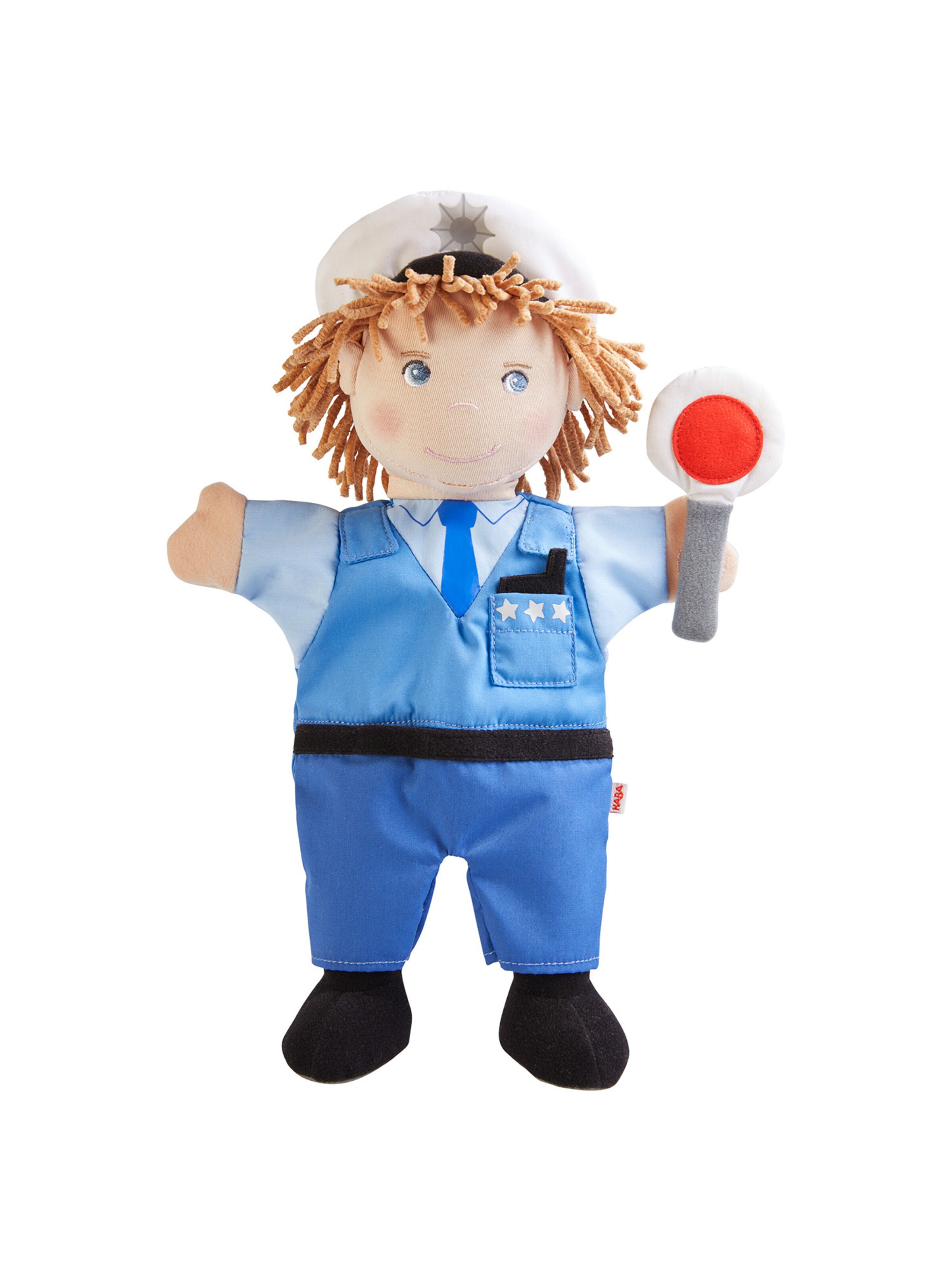 HABA Stuffed animals ' Polizei, 27 cm ' in Mixed colors: front