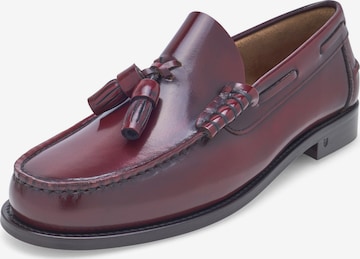 Henry Stevens Slip-ons 'Hunter M TL' in Red: front