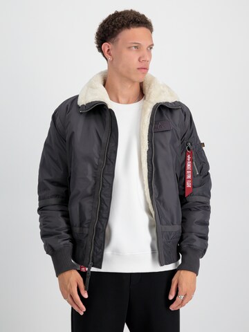 Coupe regular Veste d’hiver 'B15-3 TT' ALPHA INDUSTRIES en gris