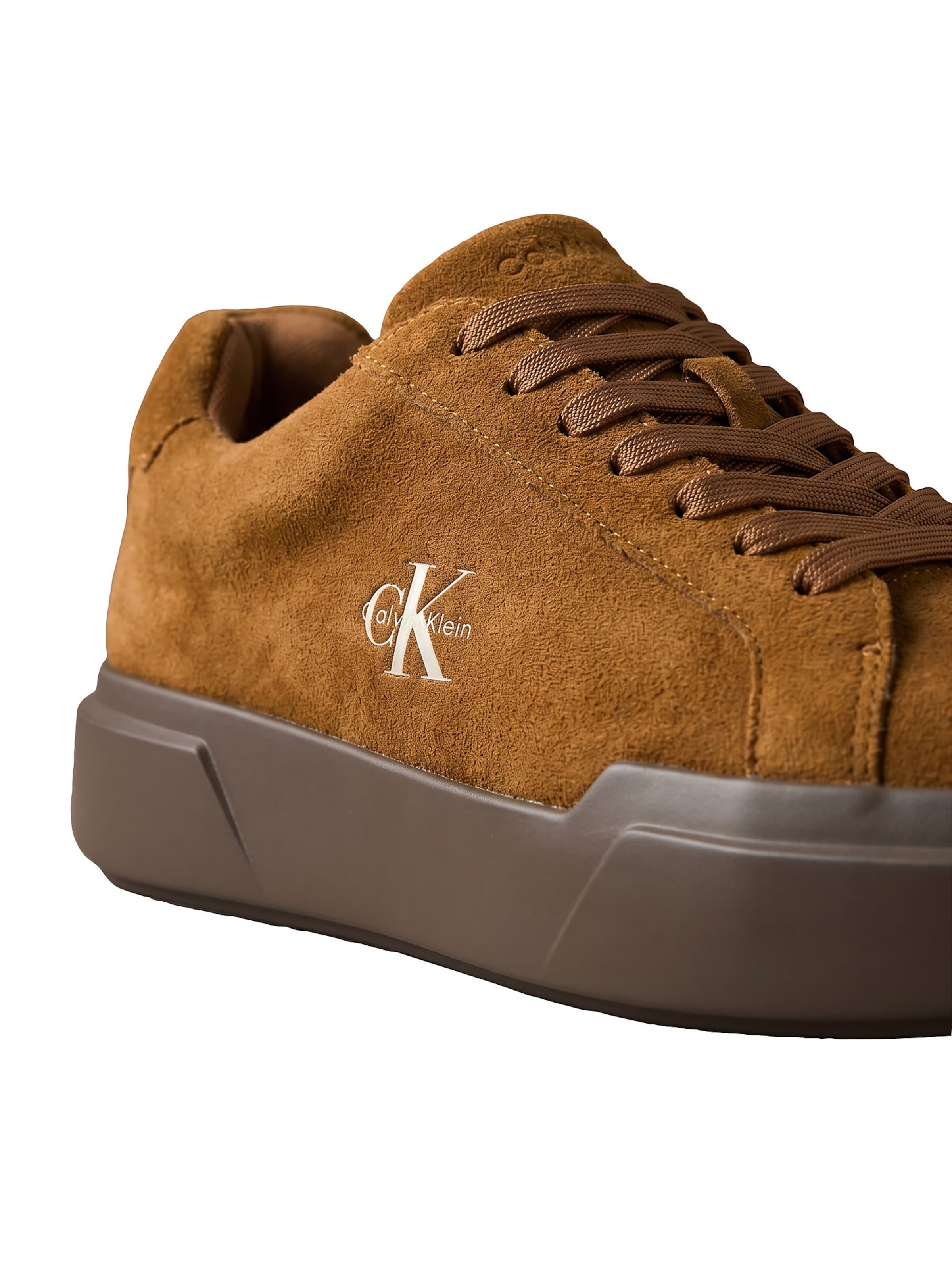 Calvin Klein Regular Sneaker in Braun