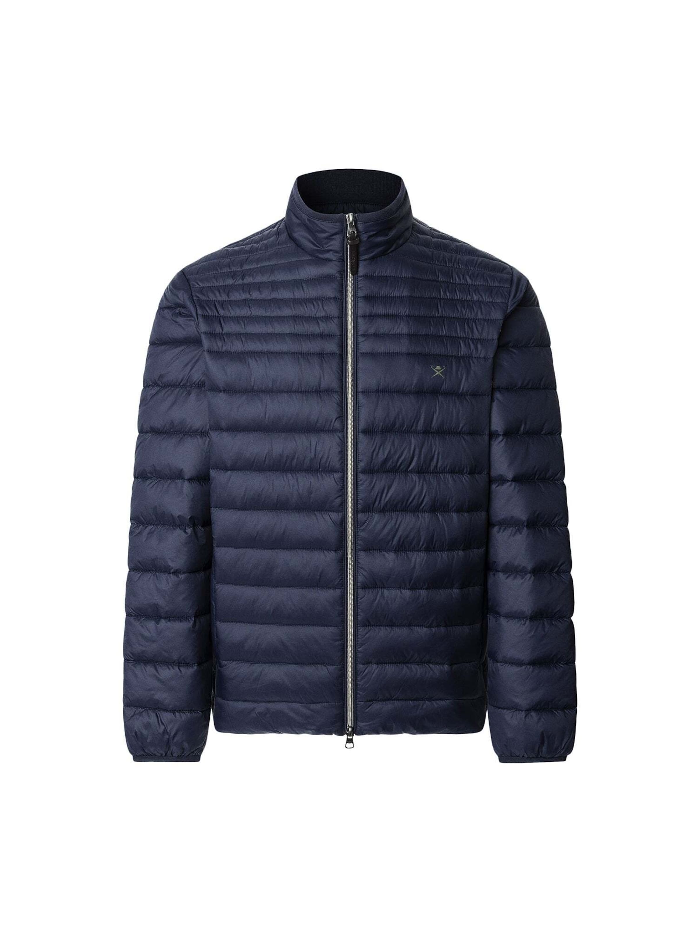 Hackett London Zimní bunda – modrá: přední strana