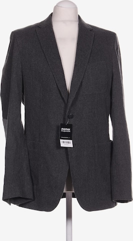 RENÉ LEZARD Suit Jacket in M-L in Grey: front