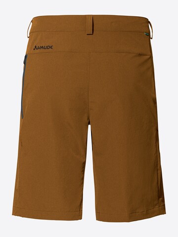 VAUDE Regular Athletic Pants 'Elope' in Brown