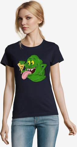 Blondie & Brownie Shirt 'Slimer' in Blue: front