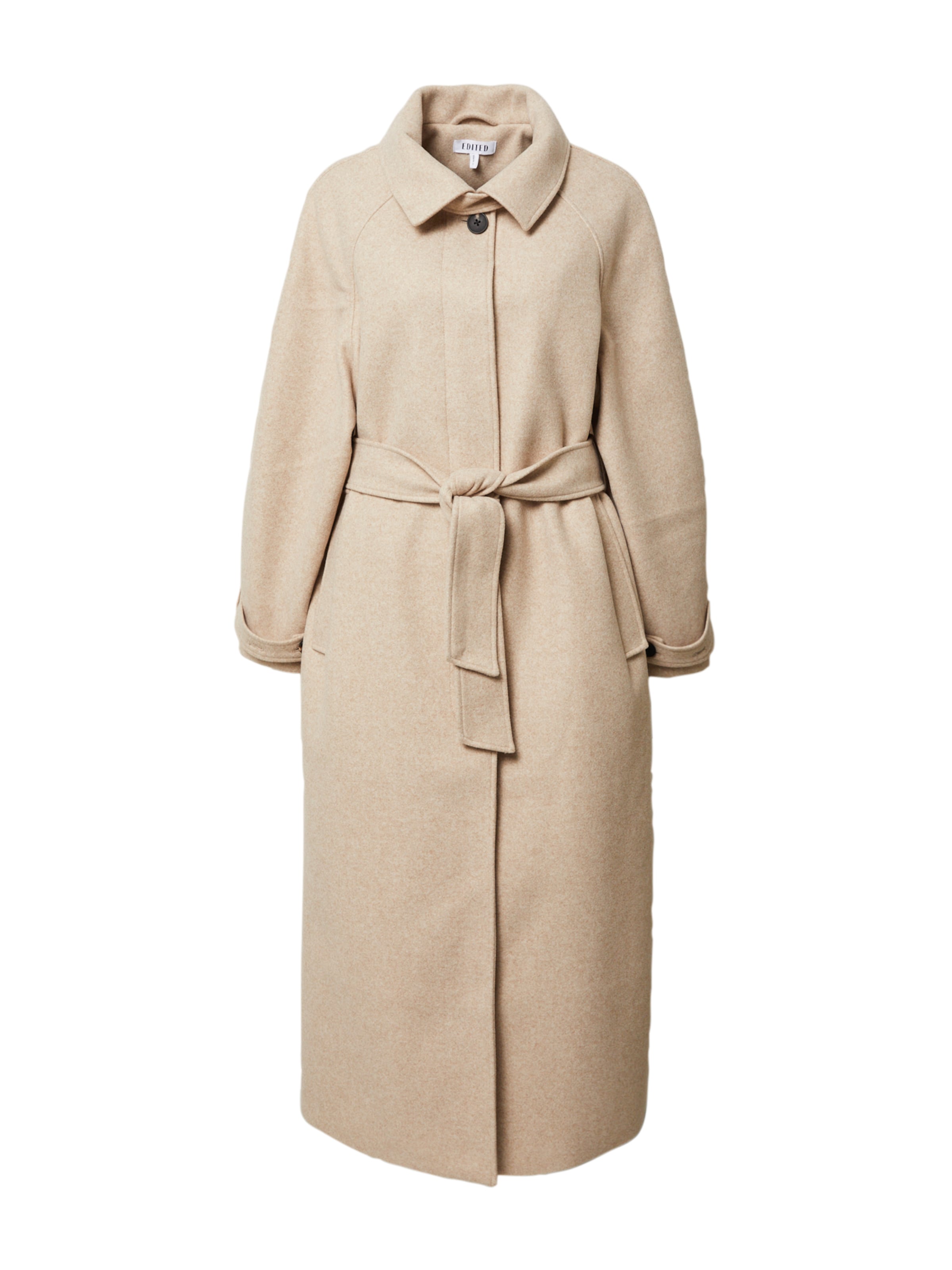 EDITED Övergångskappa 'Ekaterina' i beige: framsida