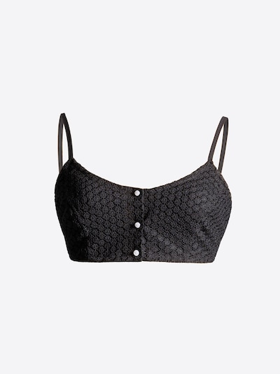 4TAILORS Haut en XS en noir, Vue avec produit