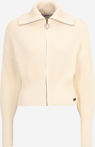 Noisy May Petite Knit Cardigan 'JOSEPHINE' in White: front