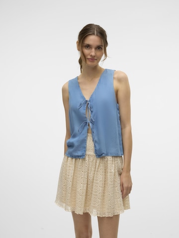 VERO MODA Blouse 'VMFleur' in Blauw