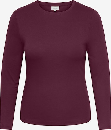 T-shirt 'CARRILEY' ONLY Carmakoma en rouge : devant