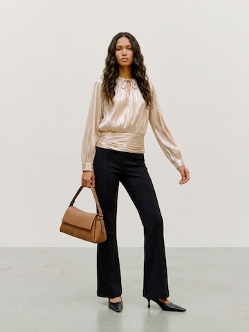 VERO MODA Bluse i beige