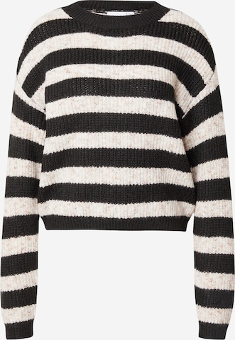 VILA Sweater 'Paline' in Black: front