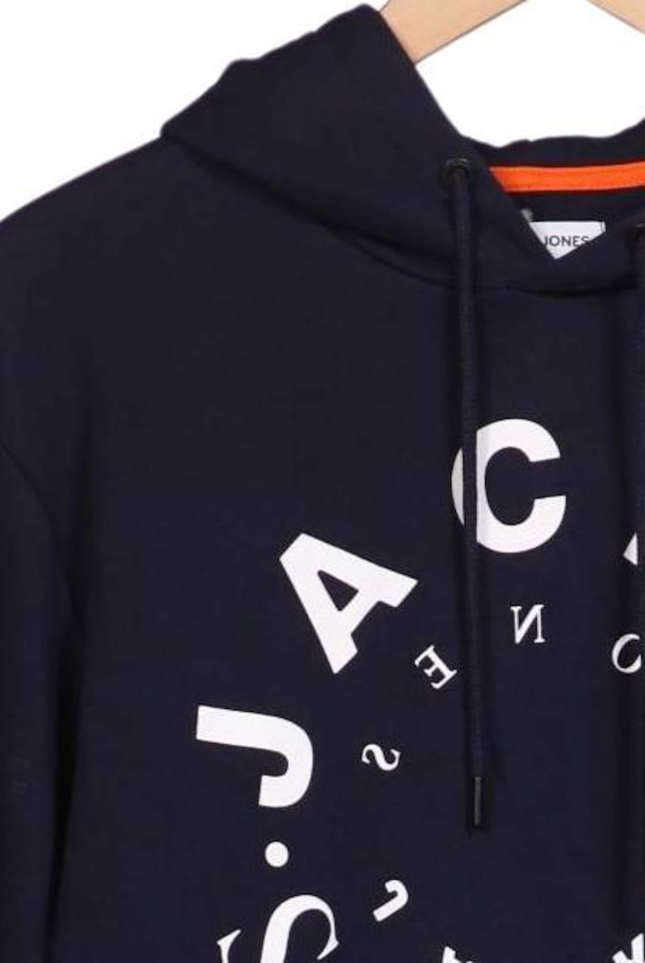 JACK & JONES Kapuzenpullover L in Blau