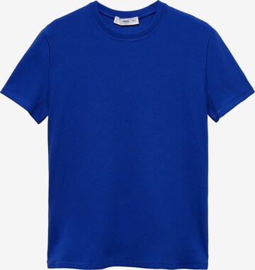 MANGO Shirt 'BONZI' in Blauw: voorkant