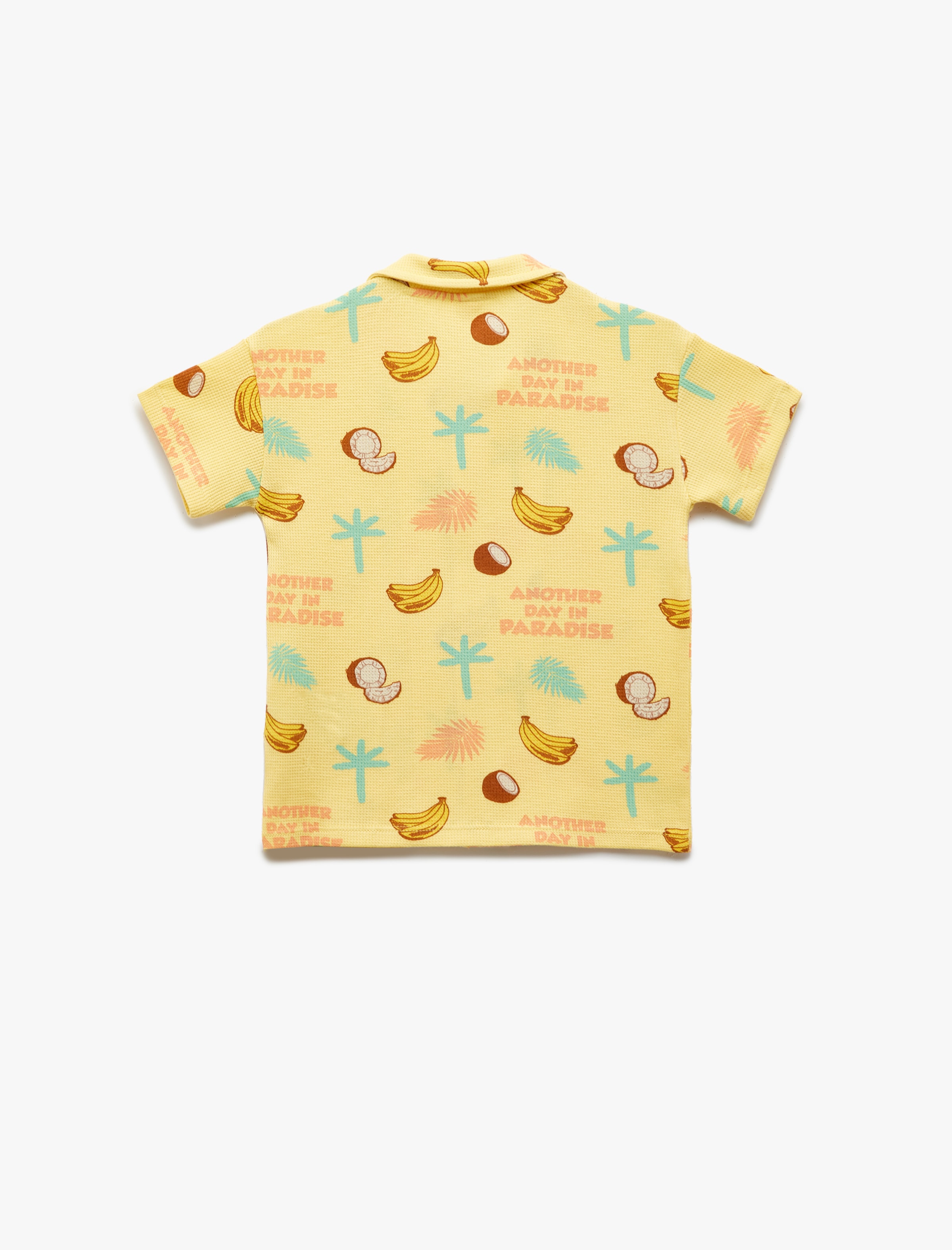 Koton Regular fit Button Up Shirt in Yellow