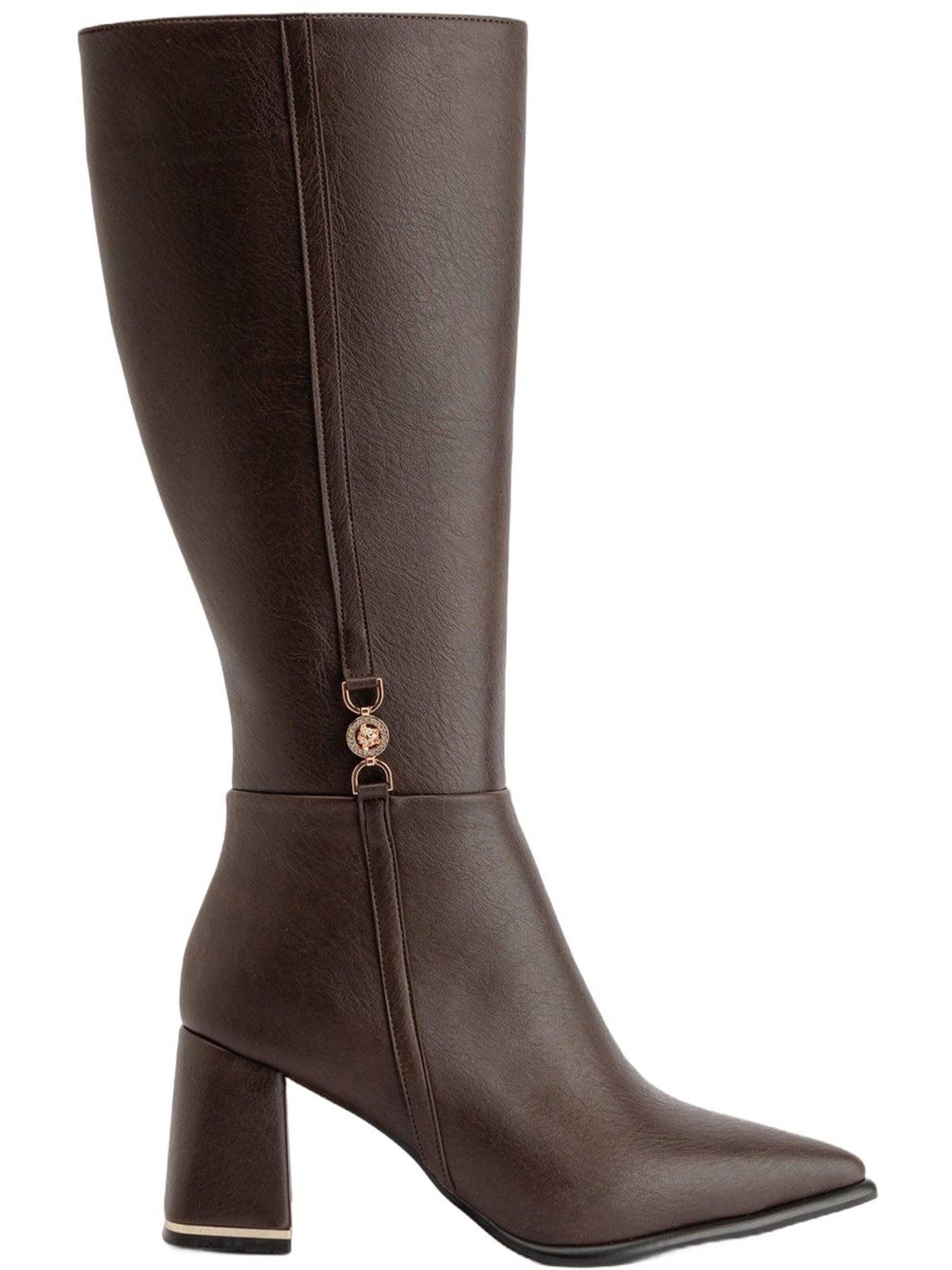 Limoya Boots 'Kris' in Brown: front