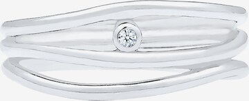 Elli DIAMONDS Ring 'Geo' in Silber
