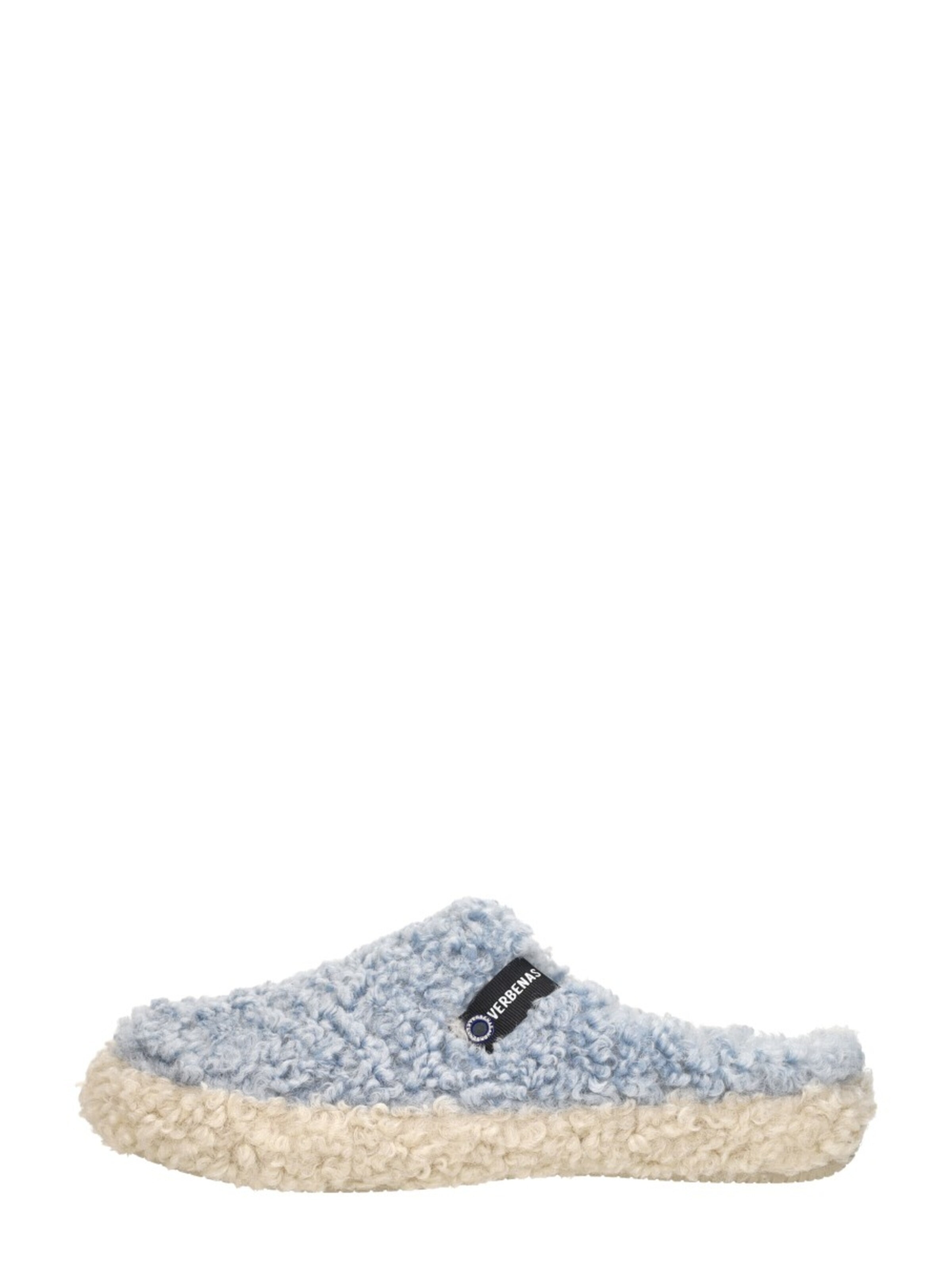 VERBENAS Huisschoenen 'Yuma Curly' in Blauw