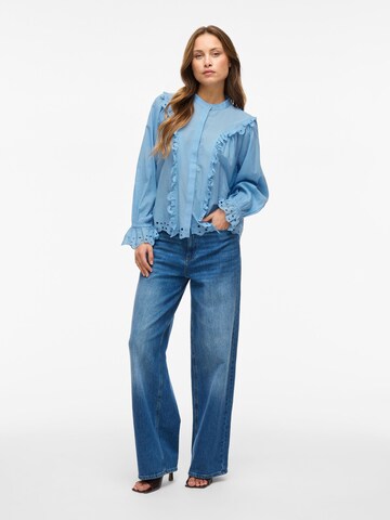 VILA Blouse in Blauw