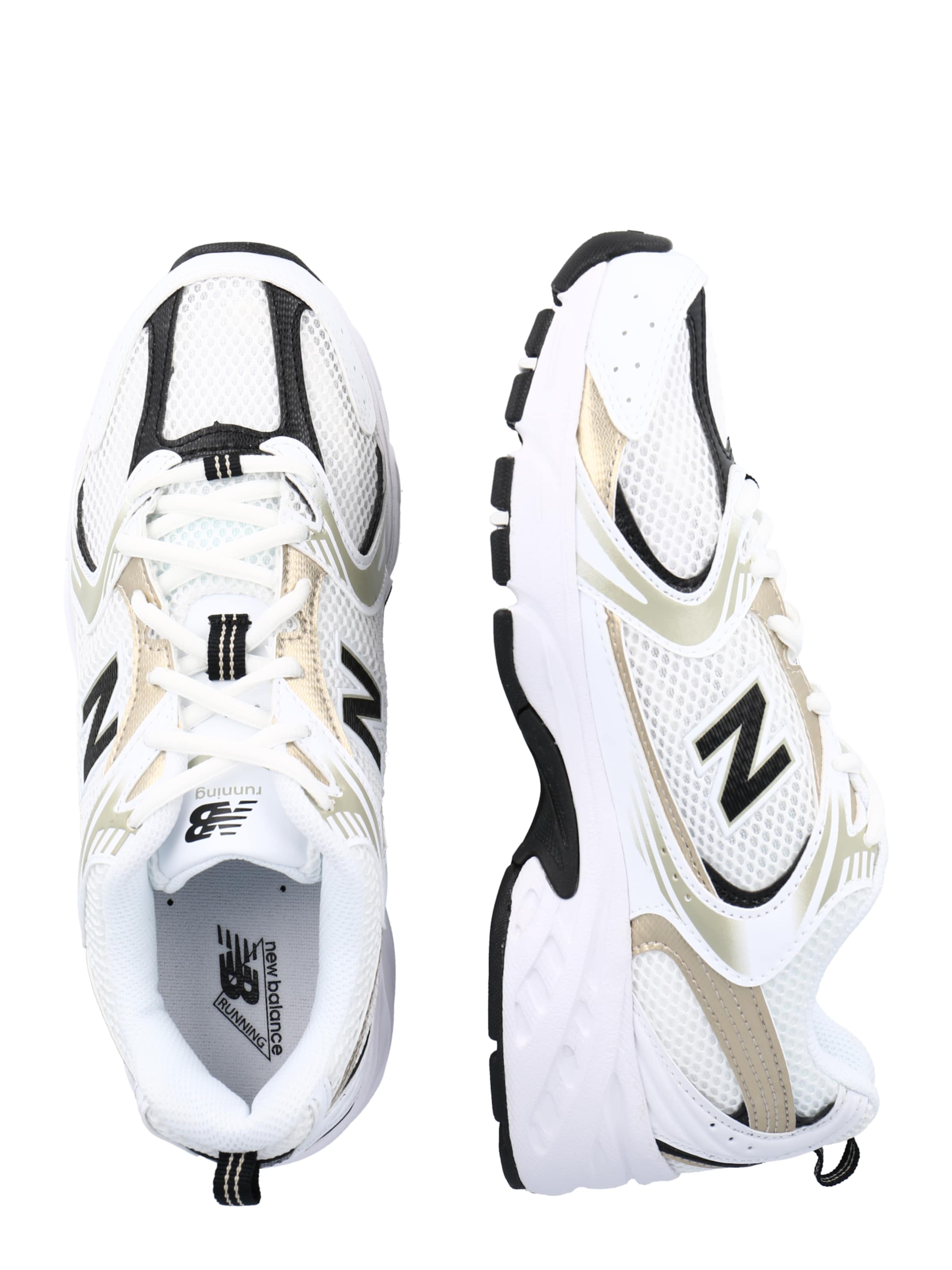 new balance Sneakers laag '530' in Goud / Zwart / Wit | ABOUT YOU